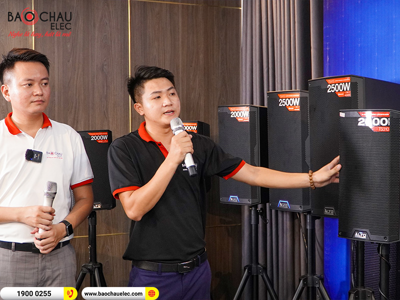 Lễ ra mắt v&agrave; Tranning giới thiệu sản phẩm mới LOA ALTO ACTIVE TS4