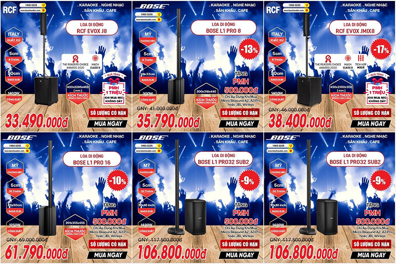 Loa di động cao cấp đồng loạt giảm gi&aacute;, ưu đ&atilde;i si&ecirc;u hời