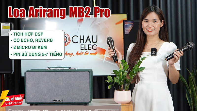 Đ&aacute;nh Gi&aacute; Loa k&eacute;o x&aacute;ch tay Arirang MB2 Pro mới 2023 Liệu C&oacute; Đ&aacute;ng Mua?