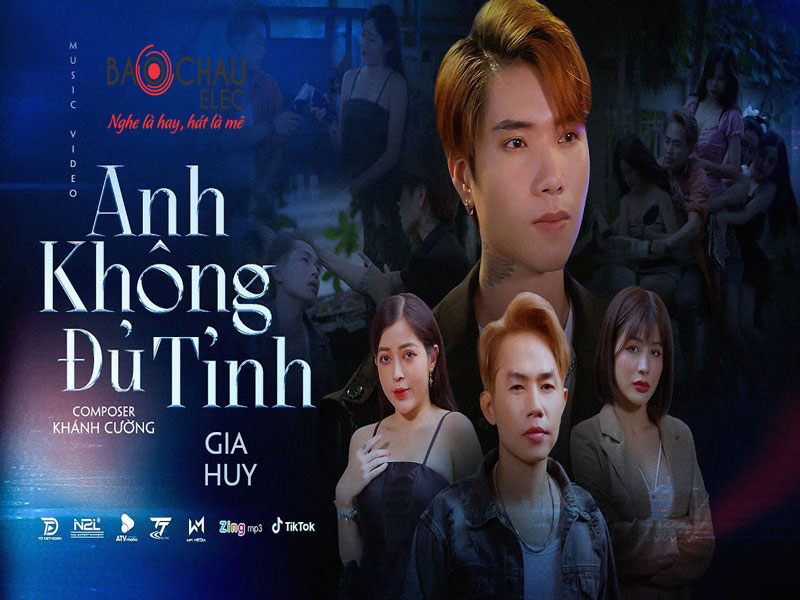 Lời bài hát Anh Không Đủ Tỉnh - Gia Huy. Bản Chuẩn