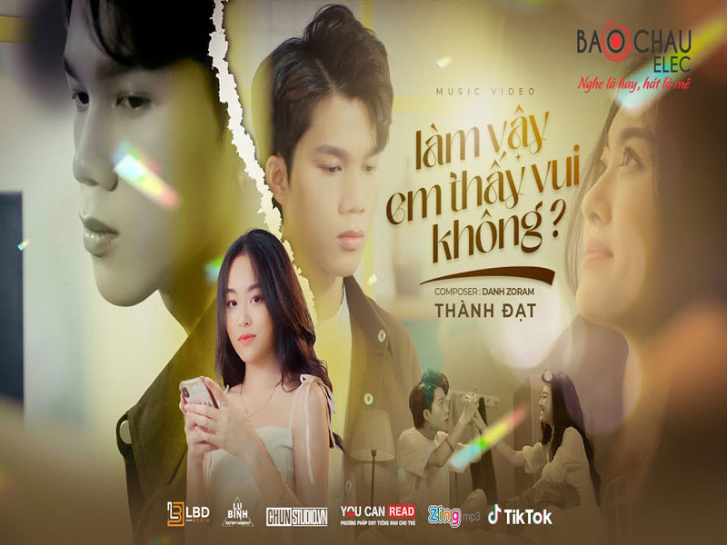 Lời bài hát Làm Vậy Em Thấy Vui Không - Thành Đạt. Bản Chuẩn