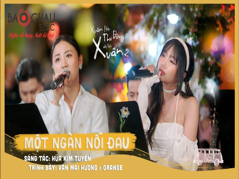 Lời bài hát Một Ngàn Nỗi Đau - Văn Mai Hương x Orange. Bản Chuẩn