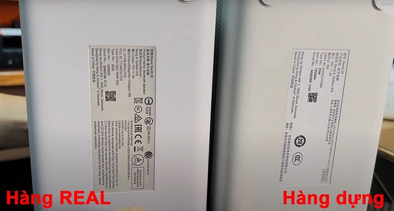 Ph&acirc;n biệt Loa B&O Beolit 20 h&agrave;ng giả, k&eacute;m chất lượng, bạn cần lưu &yacute;