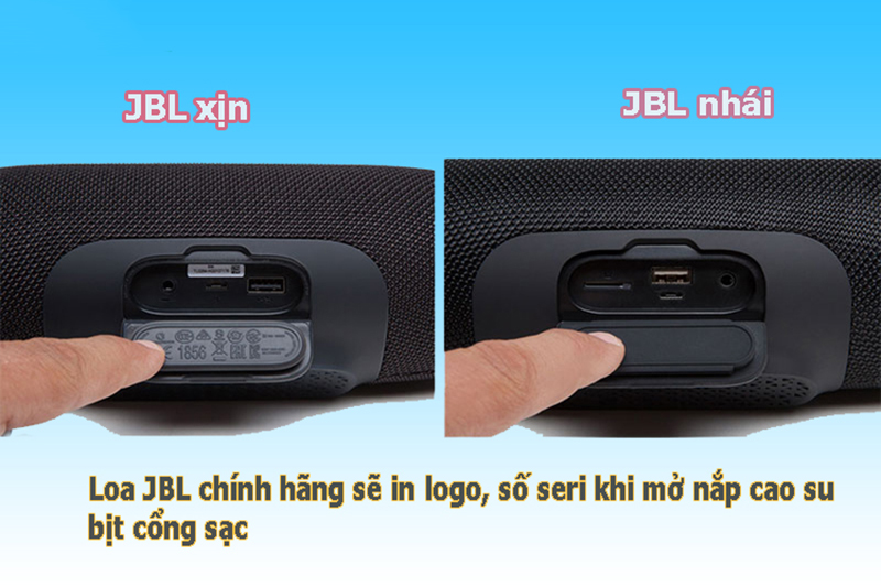 So s&aacute;nh về thiết kế loa bluetooth JBL