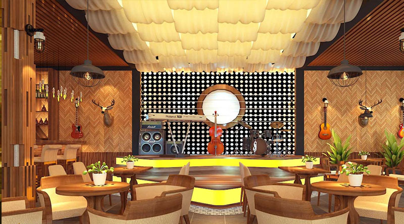Hệ thống âm thanh quán cafe