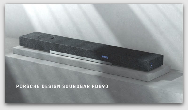 Porsche Design PDB90 - Soundbar cao cấp, sở hữu đến 16 driver, cấu h&igrave;nh surround atmos 5.1.2 