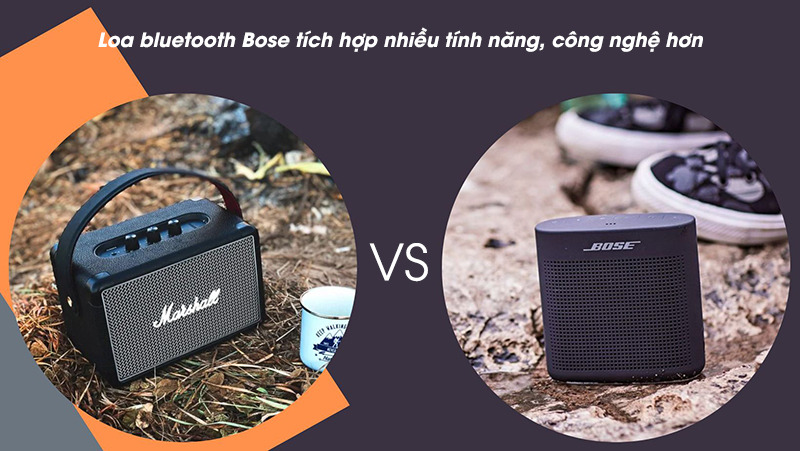 So s&aacute;nh loa Marshall v&agrave; Bose