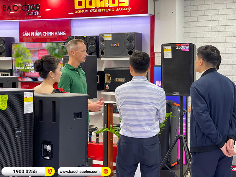 Đ&oacute;n tiếp Gi&aacute;m đốc Alto & Denon Professional khu vực Ch&acirc;u &Aacute; Th&aacute;i B&igrave;nh Dương Mr. Mark Spies sang thăm v&agrave; l&agrave;m việc tại Bảo Ch&acirc;u Elecv&agrave; BKSound. 