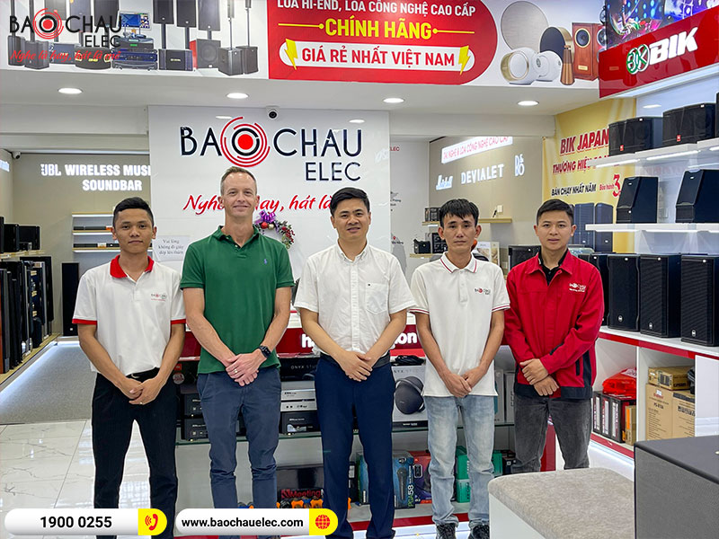 Đ&oacute;n tiếp Gi&aacute;m đốc Alto & Denon Professional khu vực Ch&acirc;u &Aacute; Th&aacute;i B&igrave;nh Dương Mr. Mark Spies sang thăm v&agrave; l&agrave;m việc tại Bảo Ch&acirc;u Elecv&agrave; BKSound. 