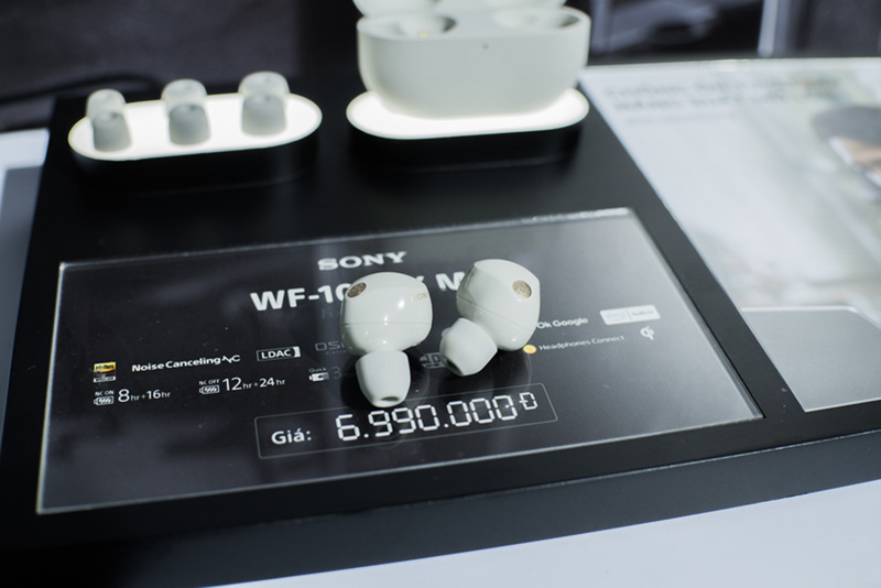 Tai nghe true-wireless Sony WF-1000XM5 ch&iacute;nh thức ra mắt tại thị trường Việt Nam