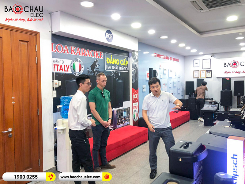 Giám đốc tập đoàn Inmusic Châu Á Thái Bình Dương Mr.Mark Spies tới thăm showroom 63 Phổ Quang – TPHCM 