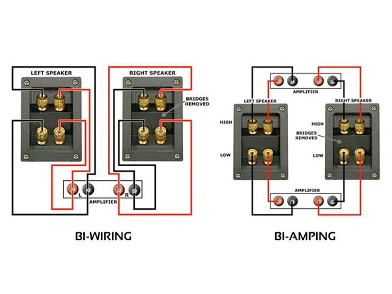 T&igrave;m hiểu về 2 c&aacute;ch đấu loa Bi-Wire v&agrave; Bi-Amp chuẩn nhất hiện nay