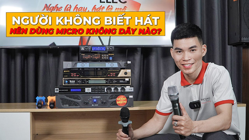 Mua Micro g&igrave; để h&aacute;t karaoke hay? Top 5 Micro kh&ocirc;ng d&acirc;y Karaoke tốt nhất 2023