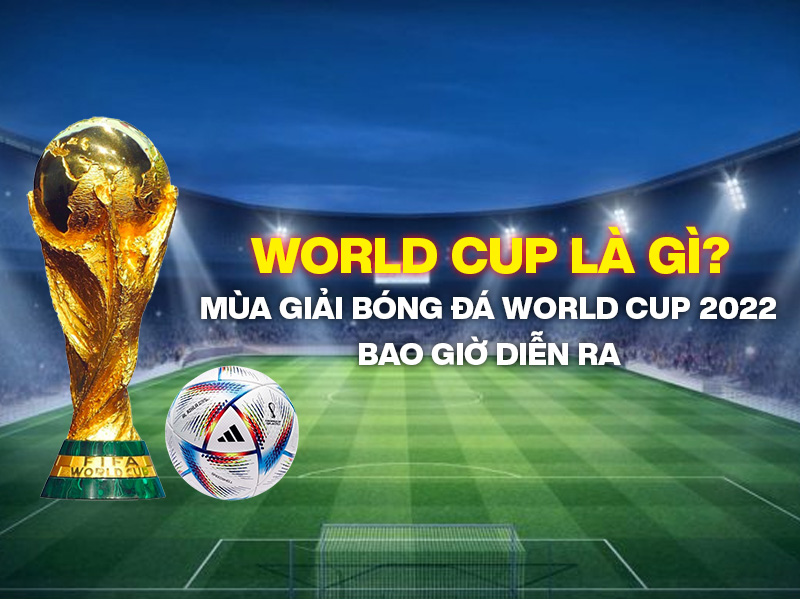 World Cup là gì? Mùa giải bóng đá World Cup 2022 bao giờ diễn ra?