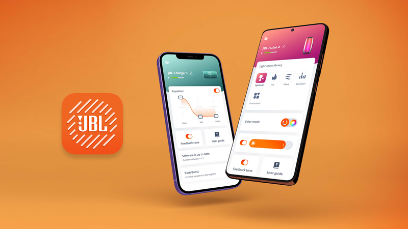Ứng dụng điều khiển Loa JBL Partybox On the go trên điện thoại