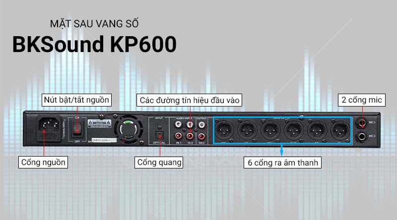 Vang số BKSound KP600
