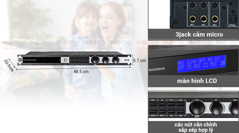 Vang số JBL KX180A