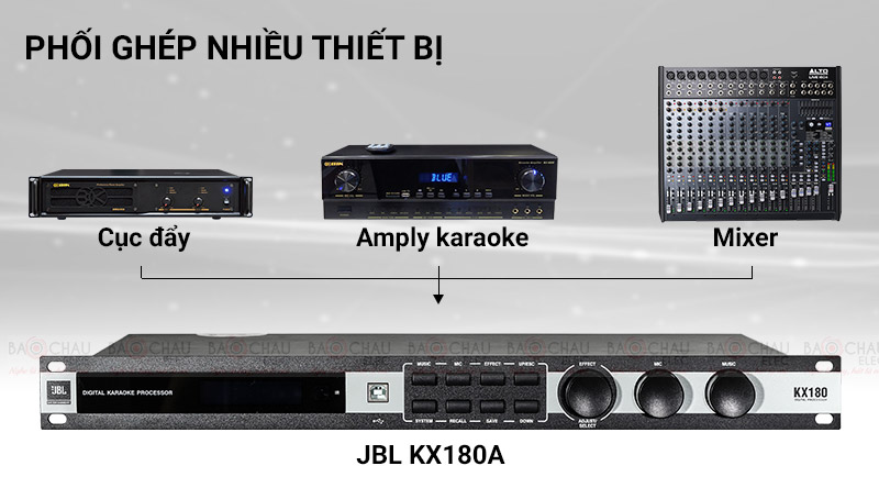 Vang số JBL KX180A