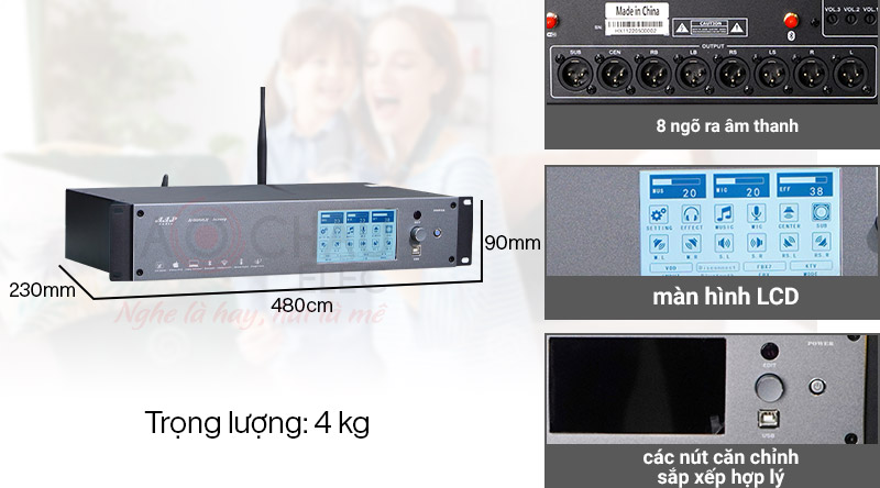 Vang số AAP Audio K9900II Luxury