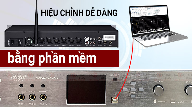 Vang số AAP Audio K9800II Plus