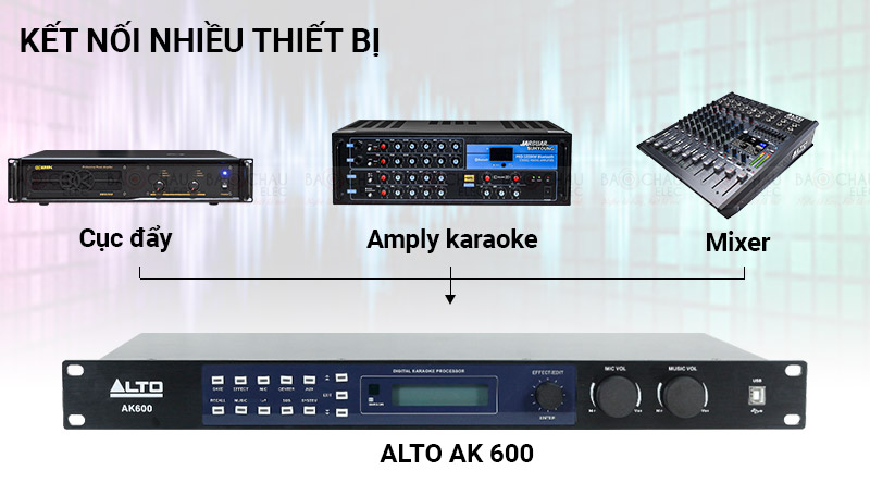 Vang số alto Ak600 chống hú tuyệt đối