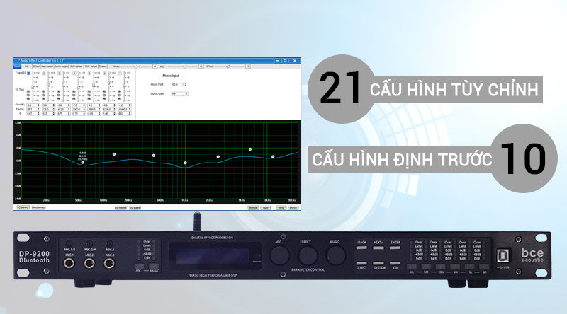 Vang số BCE 9200 Bluetooth chính hãng giá rẻ