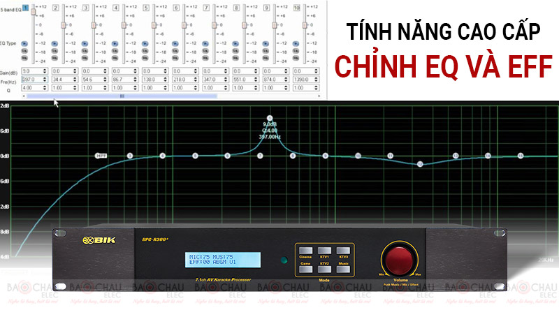 T&iacute;nh năng hiệu chỉnh cao cấp