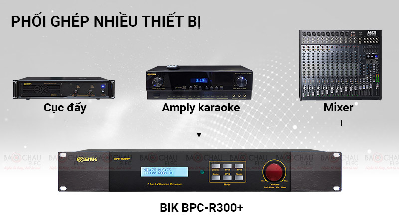 Dễ d&agrave;ng phối gh&eacute;p với nhiều thiết bị &acirc;m thanh