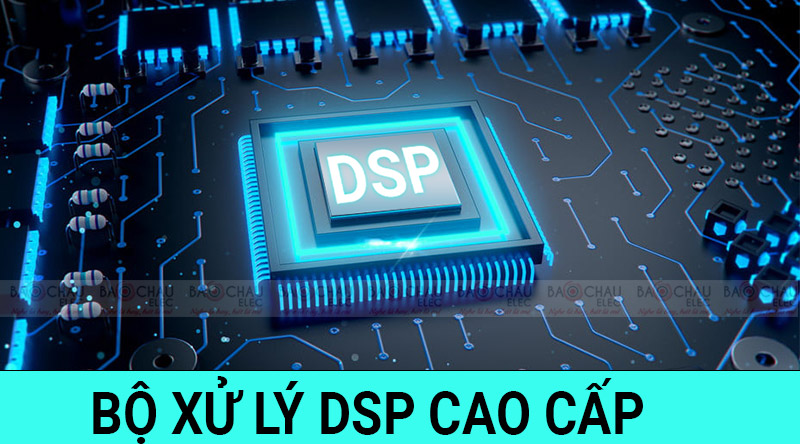 Bộ xử l&yacute; DSP cao cấp của Vang số chỉnh cơ BKSound DSP 9000 Plus