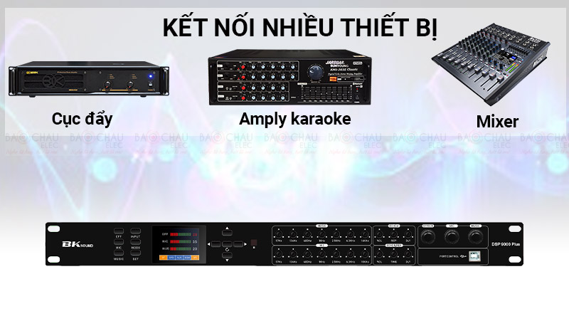 Vang số chỉnh cơ Bksound DSP 9000 ch&iacute;nh h&atilde;ng gi&aacute; rẻ