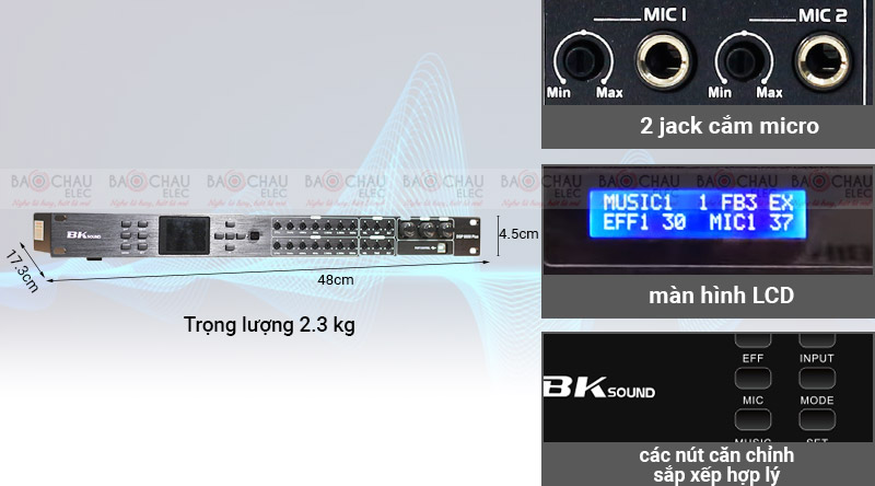 vang số bksound dsp 9000 plus