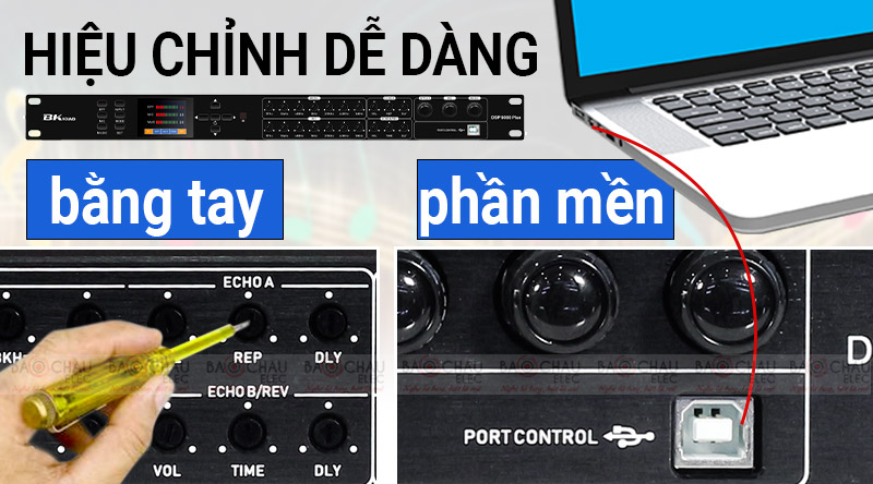Khả năng hiệu chỉnh vang số chỉnh cơ 