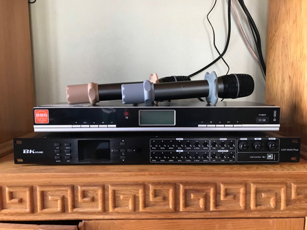 Vang số chỉnh cơ BKSound DSP 9000 Plus (Black - New 2021)