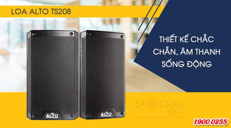 loa-alto-TS208 Loa Alto TS208 thiết kế chắc chắn