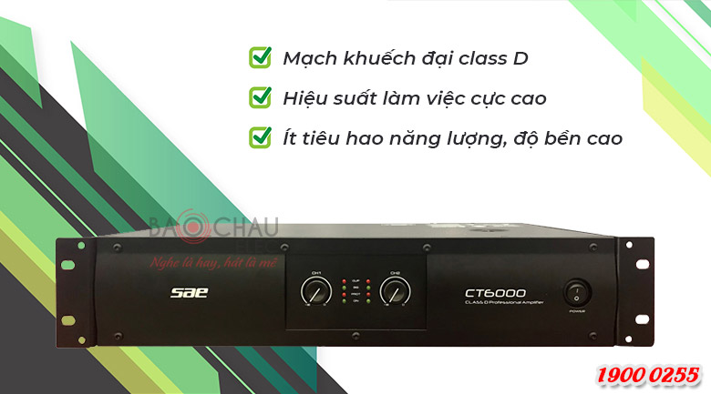 cục đẩy SAE CT6000 ch&iacute;nh h&atilde;ng, gi&aacute; cực tốt