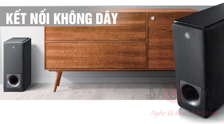 Loa soundbar Yamaha YAS-207 black: Kết nối không dây quá tiện lợi