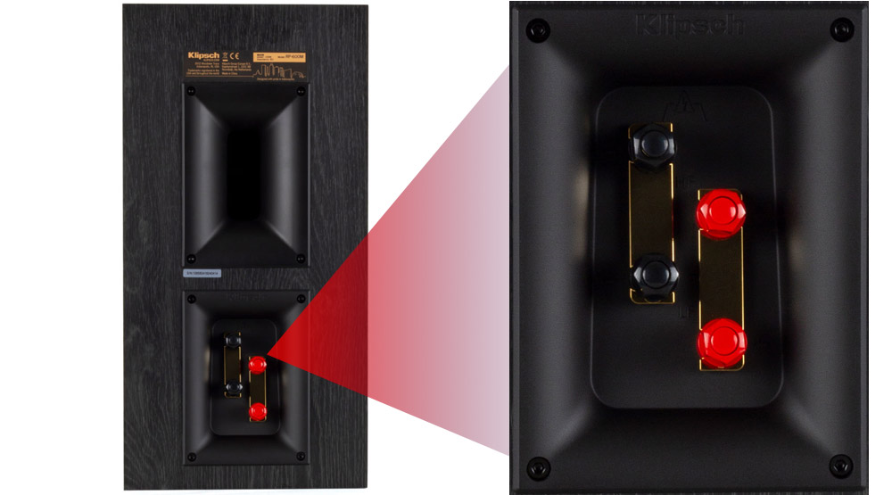 Loa nghe nhạc Klipsch RP-600M cổng tho&aacute;t hơi họng k&egrave;n