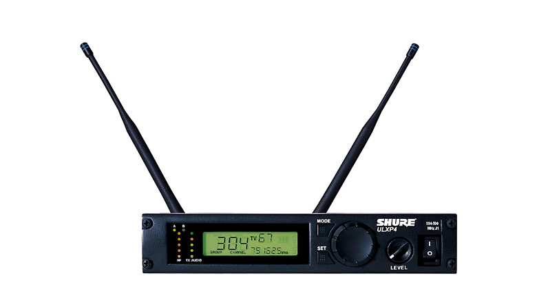 Đầu thu của Micro Shure ULXP24/58 nhỏ gọn, dễ sử dụng