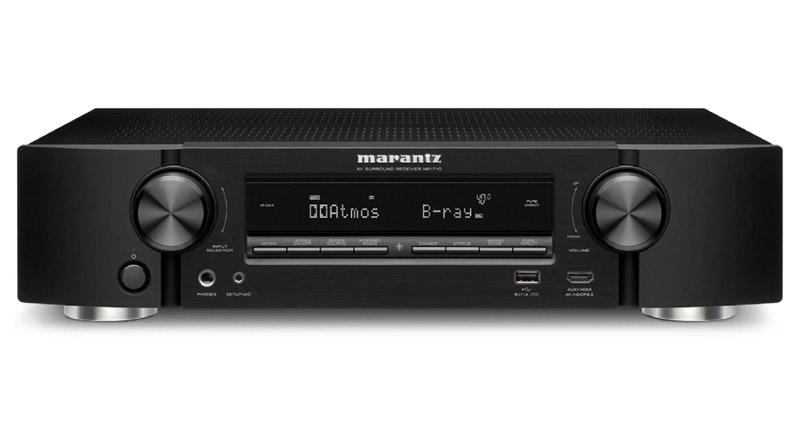 Amply AV Receiver Marantz NR1710 hiện đại, ch&iacute;nh h&atilde;ng 
