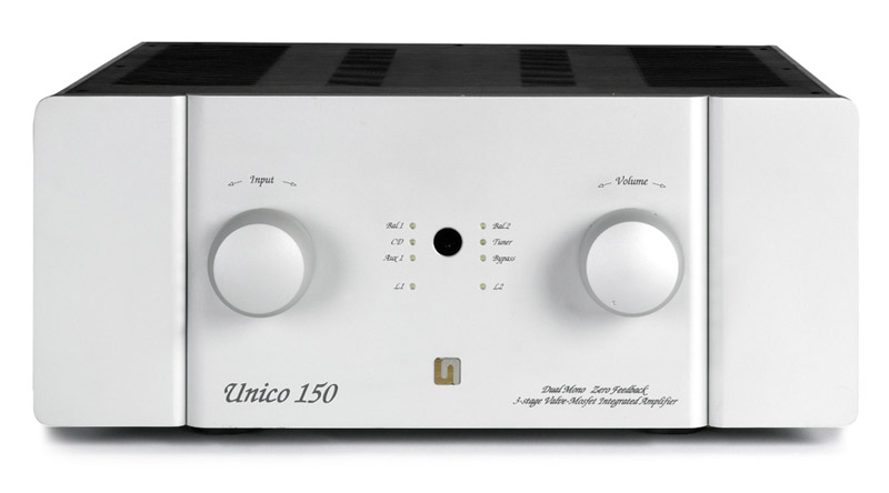 Mặt trước Amply đèn Unison Research Unico 150