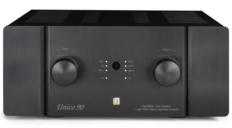 Amply đ&egrave;n Unison Research Unico 90