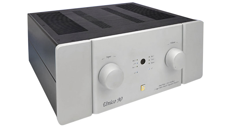 Amply đ&egrave;n Unison Research Unico 90