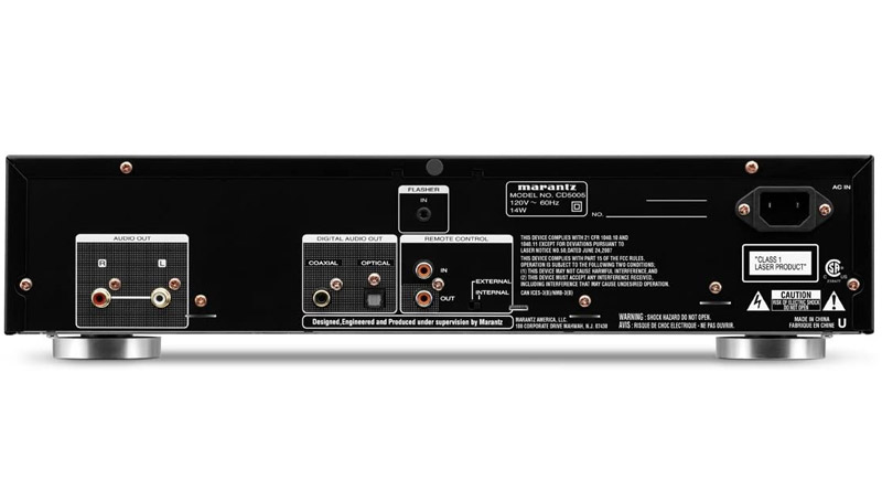 Đầu Marantz CD5005 hệ thống kết nối đa dạng, dễ d&agrave;ng phối gh&eacute;p 