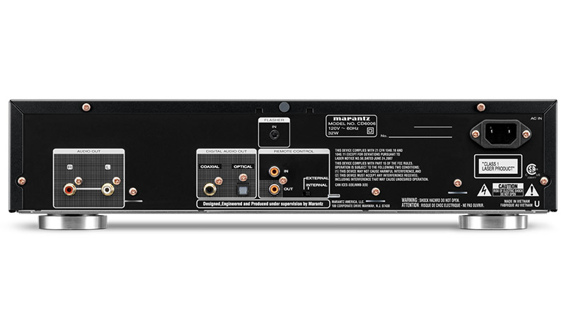 Đầu Marantz ND6006 tương thích với nhiều thiết bị âm thanh