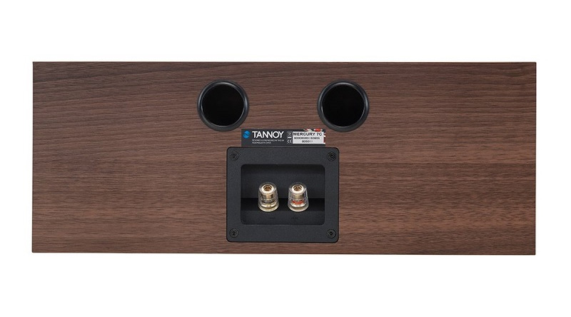 Mặt sau Loa Tannoy Mercury 7C l&agrave; c&aacute;c cổng kết nối