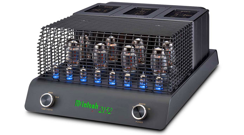 Power amply đ&egrave;n McIntosh MC2152 thiết kế nổi bật