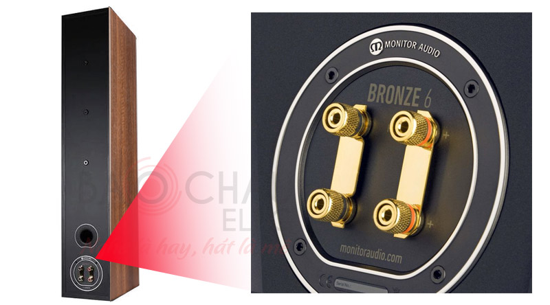 Loa Monitor Audio Bronze 6 cổng thoát hơi Hive II