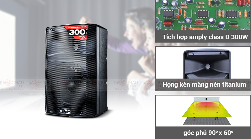 Loa Alto TX208 sở hữu nhiều ưu điểm vượt trội