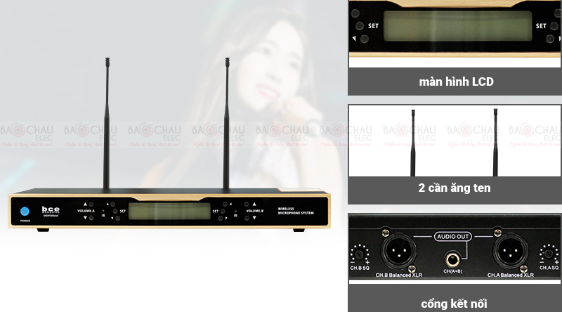 micro kh&ocirc;ng d&acirc;y bce ugx12 gold gi&aacute; rẻ