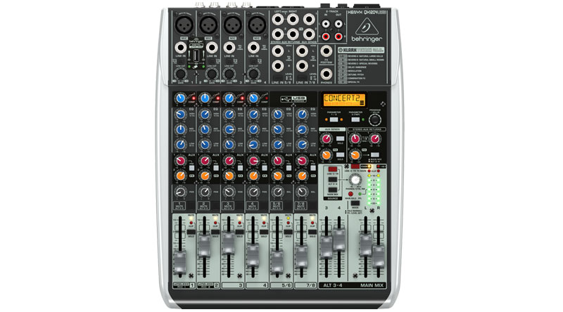 B&agrave;n mixer Behringer QX1204USB ch&iacute;nh h&atilde;ng